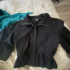 black blouse - retro jumpsuit style